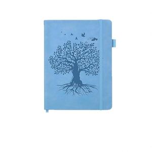 Carnet A5/A6 en PU, couverture rigide, avec élastique, haute qualité, pour notes scolaires, administratives, journal intime, personnalisable avec logo d'entreprise, cadeau d'affaires - Product Image 6