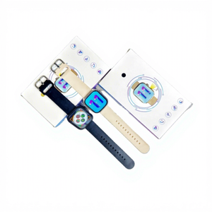 Smartwatch Quadrato AK10 per Chiamate, Frequenza Cardiaca, Pressione Sanguigna, Ossigeno nel Sangue, Display IPS, IP68, Tracker Fitness e Salute, 2.01 Pollici 5-10 - Product Image 1