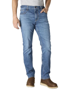 Pantalones Vaqueros de Mezclilla para Hombre, Estilo Vintage, Bordados, Transpirables, con Estampado Digital, Corte Ajustado, Cintura Media, para Verano - Product Image 1