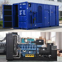 Générateur diesel silencieux 600KVA 800KVA 1000KVA 1500KVA 2000KVA Groupe électrogène diesel avec moteur Cumis UK Perkin Baudouin