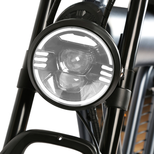 Moteur OEM à gros pneus de <span class=keywords><strong>N</strong></span> pouces, vélo électrique rétro vintage avec batterie au lithium, vélo électrique de 2500W à affichage LCD en aluminium - Product Image 2