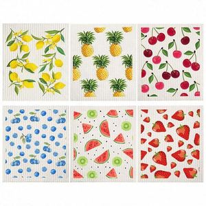 Paño de Cocina Biodegradable de Alta Calidad, Esponja de Limpieza Sueca, Paño para Platos, Paños de Limpieza Ecológicos - Product Image 4