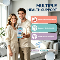 Suplemen Diet Dewasa OEM Magnesium Complex Chewable Gummies 8-in-1 untuk Relaksasi Otot dan Dukungan Kesehatan Mental