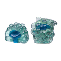 Amos 4D Fruit Gummies 3D Vormen, met sap gevuld, natuurlijk gearomatiseerd, blauwe framboos smaak, gummy snoepjes