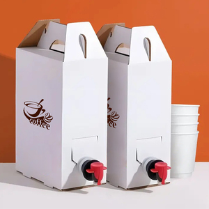 Boîte à café jetable personnalisée avec robinet, emballage Bag-in-Box, <span class=keywords><strong>distributeur</strong></span> <span class=keywords><strong>de</strong></span> café en <span class=keywords><strong>carton</strong></span> pour la restauration - Product Image 4