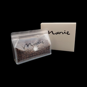 Bolsa <span class=keywords><strong>de</strong></span> Café Transparente Mate Personalizada con Caja, Diseño <span class=keywords><strong>de</strong></span> <span class=keywords><strong>Amor</strong></span> Grabado, Válvula <span class=keywords><strong>de</strong></span> Aire Negra y Cierre Reutilizable, Bolsa <span class=keywords><strong>de</strong></span> Empaque Resistente - Product Image 2