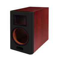 Kustom Veneer kayu kelas atas penutup Speaker sistem Audio profesional OEM layanan manufaktur cangkang
