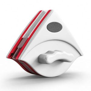 Limpiacristales de Alta Calidad, Triangular, para Limpiar Esquinas, Limpiador de Vidrio de Doble Cara, Limpiacristales Magnético Resistente - Product Image 2