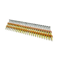 Clous de charpente en acier 21 degrés, bande M2.87-M3.15, tige spirale annelée, zingués, classe 4.8 et 6.8