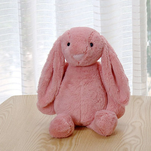 ตุ๊กตากระต่ายขนนุ่มหูยาวน่ารัก ของขวัญสำหรับเด็กผู้หญิง เหมาะสำหรับกอดนอน ของที่ระลึก - Product Image 3
