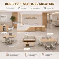 Bureau d'accueil médical personnalisé avec éclairage LED, accessible aux fauteuils roulants, poste infirmier pour centre de réadaptation, hôpital, clinique