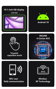 <b>10</b>.1inch <b>Tablet</b> Pc Business Use Dual-core + Quad-core With Touch Screen <b>Android</b> <b>10</b> Commercial Display <b>Tablet</b> - Product Image 4