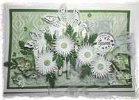 Découpes en métal en forme de feuille de fleur mignonne pour les cartes d'invitation de fête, festival, bricolage, scrapbooking, album photo, embossage décoratif, Chine