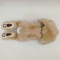 Cadeaux personnalisés pour enfants, jouet en peluche de haute qualité de 18 pouces, lapin couché à la mode, vente en gros
