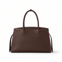 Sac fourre-tout vintage en cuir PU de haute qualité avec design simple, grande capacité, poignée supérieure, sac à main pour femmes, OEM ODM, logo personnalisé