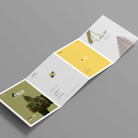 Brochures pliées personnalisables, manuels d'utilisation, manuels de produits et de services, et cartes de service après-vente