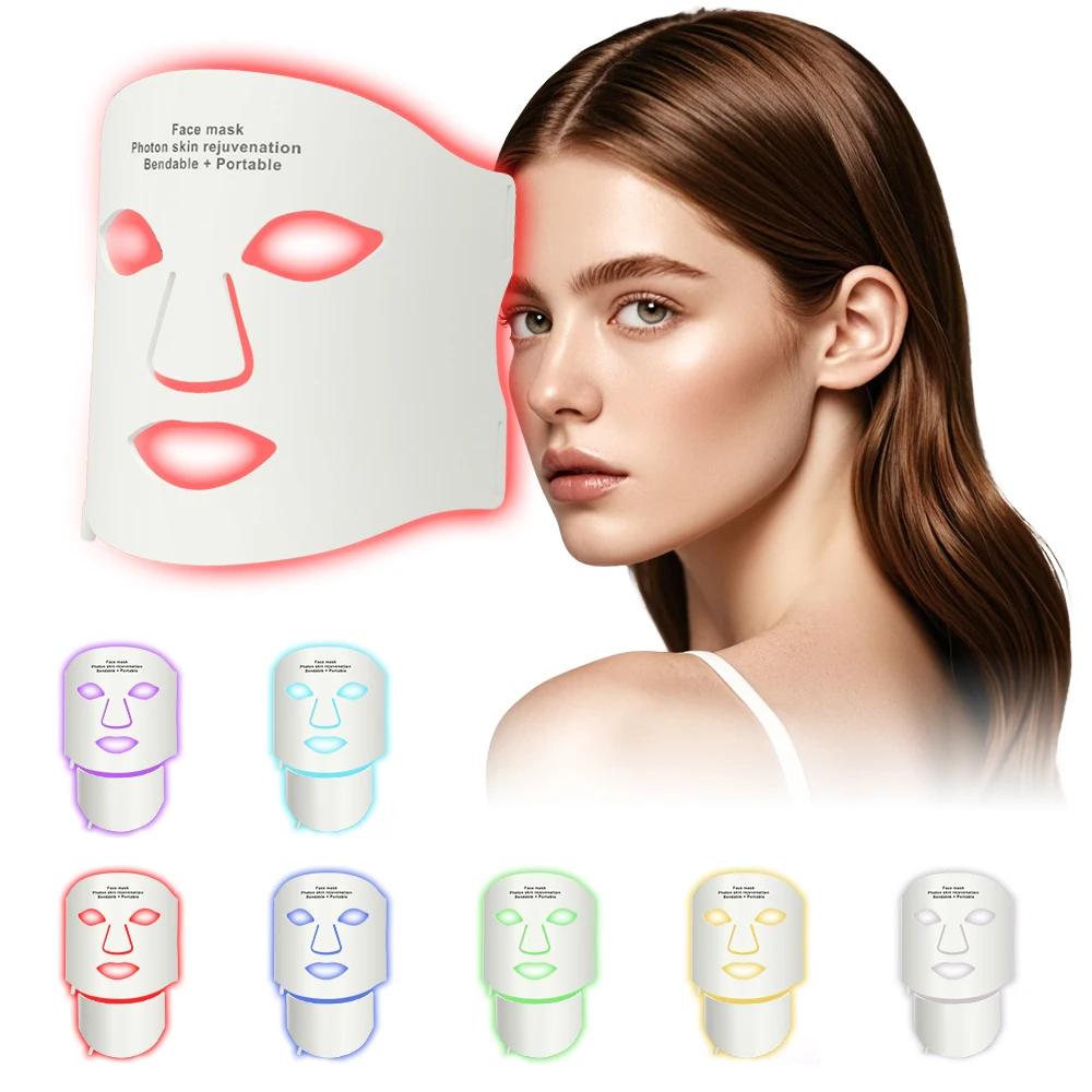 Best-selling Led Facial Skin Care Mask Facial Beauty Supply Store Equipment Red Light Therapy Mask Personal Skin Health Care