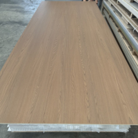 Panel de Chapa de Madera de PVC Premium, Impermeable, Ligero y Fácil de Instalar