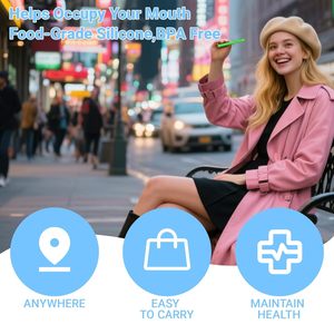 Factory Wholesale Chewable Essential Oil <strong>Breathing</strong> Stick for Anxiety Relief, Fresh <strong>Breath</strong> Oral <strong>Inhaler</strong>, Quit Smoking Aid - Product Image 4