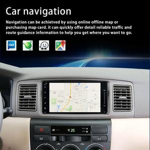 مشغل فيديو وسائط متعددة لسيارة تويوتا كورولا بشاشة لمس 7 بوصة ونظام أندرويد 14، مع نظام ملاحة GPS مدمج، واي فاي، بلوتوث، 2DIN، إلكترونيات سيارات - Product Image 5