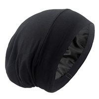 Bonnet de nuit double couche personnalisé avec logo, doublure en satin, bonnet chimio, turban respirant pour homme et femme, soin des cheveux, fabrication OEM