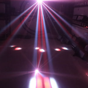 Venta al por mayor Disco DJ LED haz de mariposa luz láser multifuncional DMX Control RGB LED mariposa Luz - Product Image 1