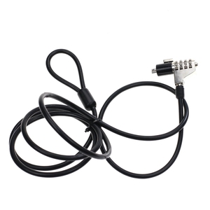 YH1554 de alta seguridad de la computadora portátil <span class=keywords><strong>cable</strong></span> mecánica código de combinación de <span class=keywords><strong>cable</strong></span> portátil cerradura - Product Image 2