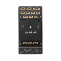 Contrôleur de vol open source avancé Holybro Pix32 V6 STM32H743 avec double IMU MS5611, baromètre et 16 PWM pour VTOL et ailes fixes