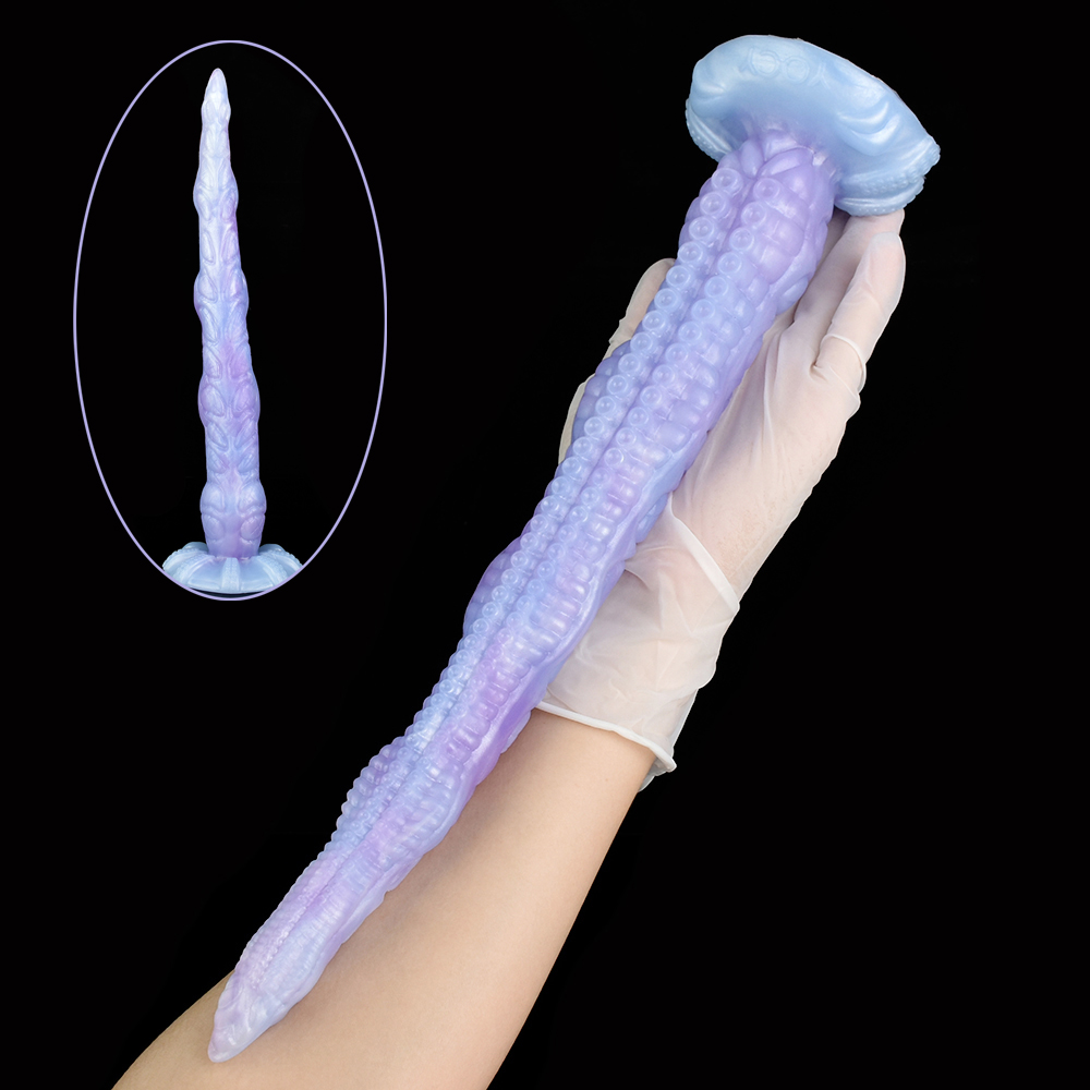 Octopus Tentacle Long Butt Plug - Stimulate Anus & Vagina