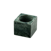 Support de bougie carré en marbre blanc de Carrare sur mesure SH STONE, surface polie, garantie 1 an, pour villa moderne