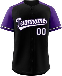 Camiseta de béisbol personalizada, camisetas de manga corta con botones, número de nombre impreso cosido personalizado para adultos y jóvenes - Product Image 4