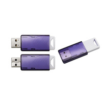 Flashdisk USB ABS Push Pull USB2.0, Logo Cetak Kustom, U Disk Geser, Grosir Memori Stick 3.0 untuk Hadiah Perusahaan