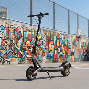 Trottinette électrique adulte ZWHEEL E12PLUS, autonomie 30 km, pneus larges de 10 pouces, pliable, batterie lithium puissante 800W, étanche. - Product Image 1