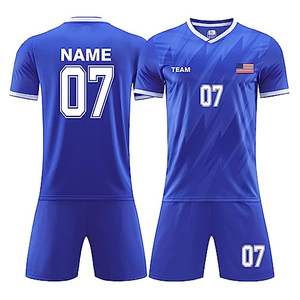 <span class=keywords><strong>Camiseta</strong></span> de Fútbol de Alta Calidad 2526, 100% Poliéster, Conjuntos de Entrenamiento de Fútbol de Secado Rápido para Hombres, Mujeres y Niños - Product Image 4