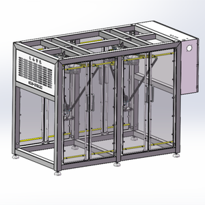 <span class=keywords><strong>Robot</strong></span> <span class=keywords><strong>Delta</strong></span> à grande vitesse pour l'emballage alimentaire, le tri et l'automatisation du ramassage et du placement, bras robotisé de ramassage et de placement - Product Image 2