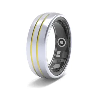 טבעת nfc OEM תשלום חכם מדידת מהירות קווים טהורים ופרטים מעודנים אפליקציה בקרת טבעת חכמה בלוטות'