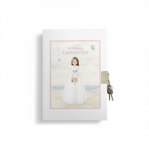 Diario Girl 13x18Cm Ma Première Communion avec Clé et Stylo - Product Image 2