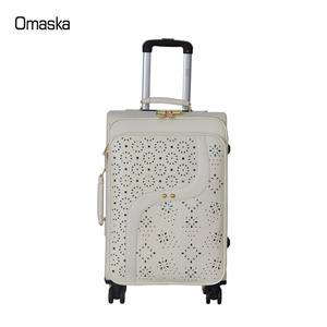 Nueva moda de cuero de la PU de la maleta con el bolso de 4 ruedas en viajes de negocios equipaje trolley bolsas <span class=keywords><strong>set</strong></span> - Product Image 3