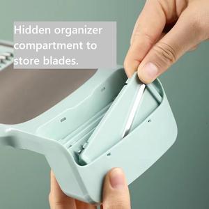 Hachoir à fruits et légumes essentiel pour la protection des mains <span class=keywords><strong>Julienne</strong></span> Peeling Gratter pour radis et pommes de terre-Outil ménager - Product Image 4