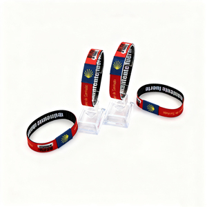 JXSEW1003 Vielseitiges benutzer definiertes Muster Leichte Armbänder aus elastischem Stoff, einstellbar für Werbeartikel im Fitness studio und für den Heimgebrauch - Product Image 4