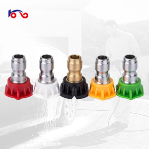 Boquilla de Inserción Rápida de 1/4, Boquilla Colorida para Limpiadora a Presión, Piezas de Equipo de Limpieza Eficientes, Nueva Condición - Product Image 3
