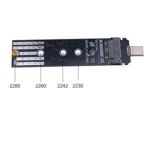 Adaptador Externo M.2 de Doble Protocolo NGFF NVME a USB 3.1 Tipo A y Tipo C 9210 - Product Image 2