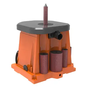 OSM-1 1/2 HP motor dust collector 80 sandpaper grit wood sanding vertical drum oscillating spindle sander