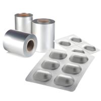 130 ~ 160mic PTP Alu Alu Formage À Froid Feuille D'étanchéité En Aluminium Blister Lidding Feuille Pharmaceutique Emballage Comprimés Capsules Pilules