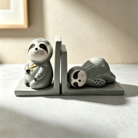 Bol en céramique à motif de vison avec accent doré, tasse à riz ou à soupe à thème animal original, cadeau pour enfants, décoration, compatible micro-ondes et lave-vaisselle