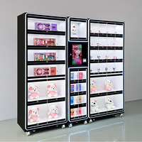Distributeur automatique commercial à écran tactile pour casiers à prix, casier de récupération intelligent multi-compartiments pour salles d'arcade et commerces de détail