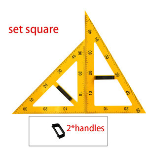 Juegos <span class=keywords><strong>de</strong></span> matemáticas geométricos triangulares magnéticos fuertes personalizados, material didáctico <span class=keywords><strong>de</strong></span> plástico cuadrado grande para profesores educativos - Product Image 6
