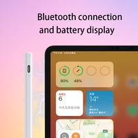 Stylet pour iPad haute précision, corps métallique monobloc, minimaliste, moderne, pour l'éducation en ligne, les réunions, la signature, OEM, personnalisation de la marque P4