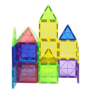 Juego de Bloques de Construcción Magnéticos Educativos Qianman, Bloques Magnéticos de Colores para Niños, Rompecabezas de Desarrollo de Inteligencia - Product Image 1