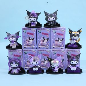 Figurine Anime Créative Sanrio Kuromi en Plastique Japonais, Emballage Original, Cadeau Surprise pour Enfant, Boîte Mystère de Collection <span class=keywords><strong>My</strong></span> <span class=keywords><strong>Melody</strong></span> - Product Image 1